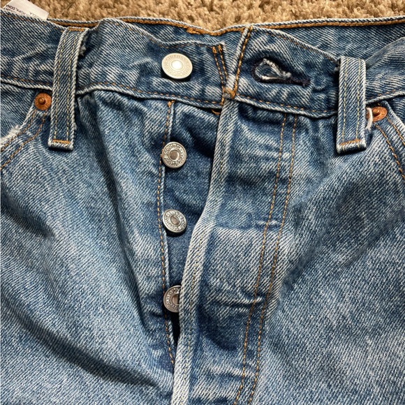 Levi's Blue Denim Shorts, 30, NWOT - Picture 8 of 10